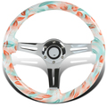 Spec-D Tuning 350Mm Water Tsf Wooden Steering Wheel, SW-H543-1-YM SW-H543-1-YM